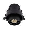 Nowoczesna Oprawa Punktowa Podtynkowa Tuba MONO SLIDE BLACK/BLACK 10799 Nowodvorski Lighting